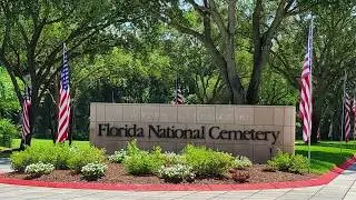 Florida National Cemetery at Bushnell Memorial Day 2019