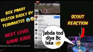 Box Pimay Beaten Badly on Live Stream 🤕🙀 | Scout Reacts 😱