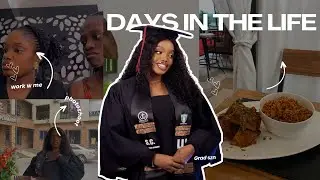 The one where she graduates uni | tears, laughter, work, study | VLOG