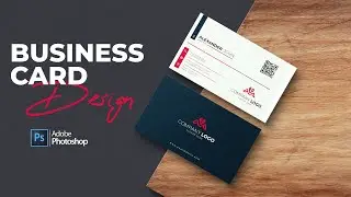 Business Card Design - Adobe Photoshop CC | Sevenovn | Urdu/Hindi
