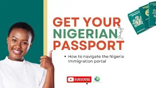 Navigating through the Nigeria immigration portal 💥#diy #passport #greenpassport #nigeriaimmigration