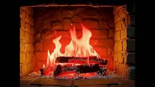 Cozy Fire Warm Place 🔥 | Relaxing Fireplace Ambience | AI Generated Video #cozyambience