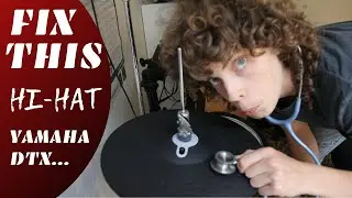 How to fix Yamaha DTX hi-hat