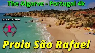 PORTUGAL ALGARVE 2022 - Praia São Rafael - ALBUFEIRA  - DJI AIR 2S