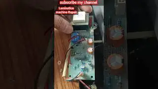 Lamination machine repair #youtubeshorts