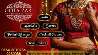 Gota Zari Bathinda | Digital Advertisement | Video 2d Animation Brochure (VG-905)
