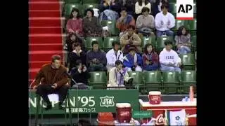 JAPAN: OPEN TENNIS TOURNAMENT: ANDRE AGASSI