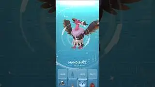 ✨️I Evolved Shiny Vullaby Into Mandibuzz In Pok&eacute;mon Go✨️| #shorts #gaming #pokemon