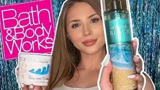 ASMR Summer Bath & Body Works Haul (Candles, Perfume, Soap) 🥥🌴🌺