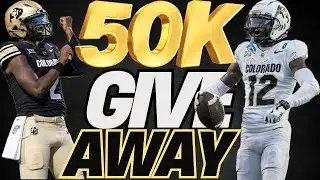 50K Giveaway! Win a Travis Hunter or Shedeur Sanders Jersey + $50 Cash | NFL Draft Challenge
