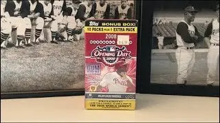 Rare 2008 Topps Opening Day Blaster Box Break!
