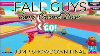 Fall Guys. &bull; Jump Around Show win. &bull; Jump Showdown final. &bull; Outlast the final bean and win. &bull; 🚹🎉👑