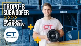 CT Sounds TROPO-8 800 Watt Max 8 Inch Car Subwoofer | Product Overview