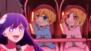 Bemax - SugarCrash 2 (Notice me senpai) // Oshi no Ko Idol Kids Stick light Dance [AMV]
