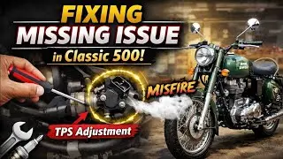 How to solve missing problem in royal enfield classic 500 motorcycle.