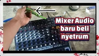 Mixer Audio Ashley menyetrum @electrical407 