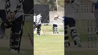 Aamer Jamal Long sixes practice before PZ vs IU match