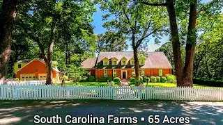 South Carolina Farmhouse For Sale | 65 Acres | South Carolina Land For Sale | Farmstead