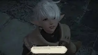 Estinien mistakes Alisae for Alphinaud