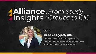 From Study Groups to CIC: Brooke Rypel on Earning Her Designation at Florida State