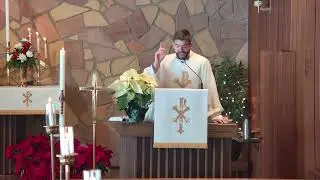 Sermon from Divine Service--Feast of the Holy Innocents--Matthew 2:13-18-- January 4th, 2026.