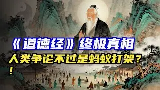 《道德经》终极真相：别再去争“对错”了！在高维生命眼里，人类的争论就像“蚂蚁打架”。
