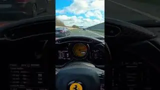 TURN YOUR SOUND ON 🔊 Ferrari Screaming at 9,000 RPM 😳 #Shorts