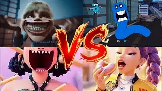 67 MEME  VS HUNGRY WORM VS ZOEY VS RUMI SODA POP