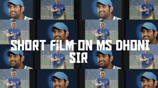 Short Film On MS Dhoni Sir | Tribute To Our Cricket Army Leader | Fictional Semantics Hub