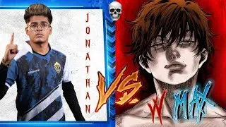 Jonathan Vs W Max 🔥 1v3 Bgmi