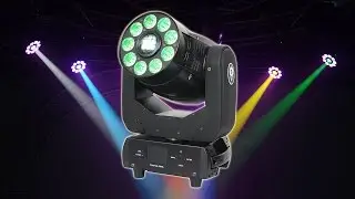 LED moving head spot wash 2in1 stage light sw75912