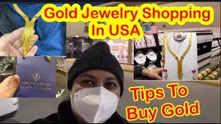 Gold Jewelry Shopping In USA 🇺🇸