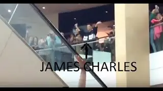 JAMES CHARLES CAME TO MY MALL!!! (INSANE)