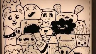 1# Doodle Lightbox - Gekritzel