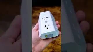 5-Outlet Splitter and 4 USB Ports #amazonfinds (🔗inBio)