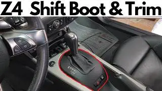 Remove Shift Knob Boot and Trim | BMW Z4 2003-2008
