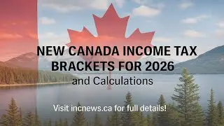 New Canada Income Tax Brackets For 2026 and Calculations