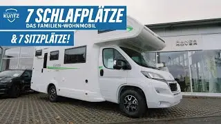 Roomtour Modell 2024! - Forster 699VB - Familienwohnmobil mit 7 Schlafplätzen & 7 Sitzen