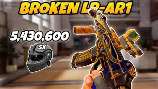 Destroying whole Tv Station With LR-AR1 in Solo | Arena breakout S11 