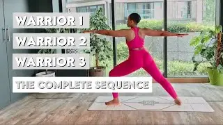 Warrior I, II, & III Pose | Quick Flow for Beginners