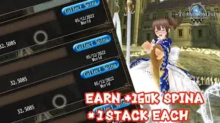 Toram Online: Earn Spina (+160k) easily by selling &times;10/&times;20 pieces
