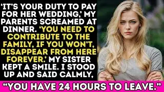 My Parents Yelled “Pay For Your Sister’s Wedding, It’s Your Duty, Or Disappear Forever   ”