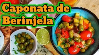 CAPONATA De Berinjela (ANTEPASTO) Receita Fácil GIO CHEF 2020