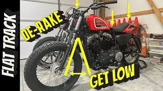 Lowering my Flat Track Bike