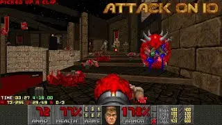 Doom II [DSDA Doom] - Attack on IO - Map03: Crucible of Hate | 4K/60
