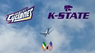 Epic Flyover & Irish National Anthem | College Football Ireland 2025