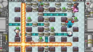 Super Bomberman 5 SNES 2 player Netplay game 2 (bad ending)