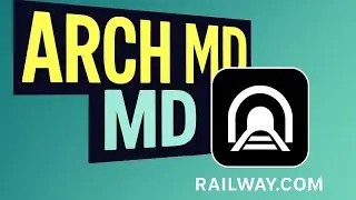 Deploy arch Md for free on railway app Host for your friend and self watch tutorial closely #bot