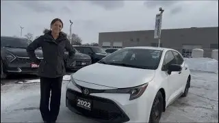 Let’s check out our 2022 Toyota Corolla! 