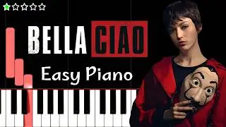 Bella Ciao - La Casa de Papel | EASY Piano Tutorial